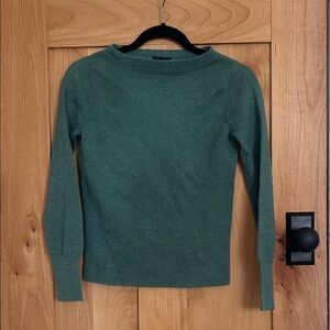 J. Crew Women's Teal Crew Neck Sweater